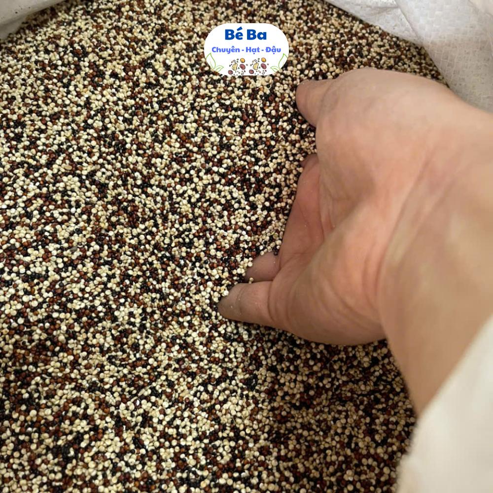 500g Quinoa mix 3 màu nhập khẩu Peru  hữu cơ (trắng- đỏ- đen)