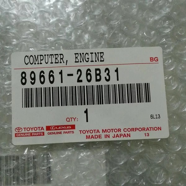 Komputer ECU Toyota Hiace commuter 2012 2013 2014 ORI 89661-26B31 Harga 7,360,000 rupiah*Gratis Ongkir