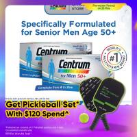 [2 Pack] CENTRUM Multivitamin Supplement for Men 50+ Vitality Energy Immunity Heart Skin Brain Eyes Bones 100s