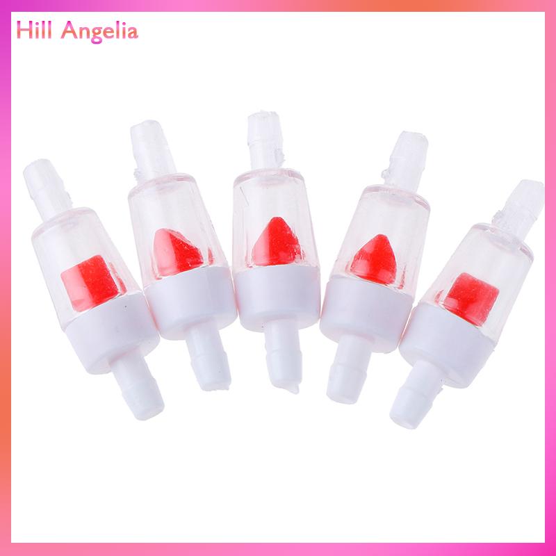 [Hill Angelia] 5 chiếc van kiểm tra không quay trở lại bể cá bơm không khí CO2 khuếch tán nước - 3