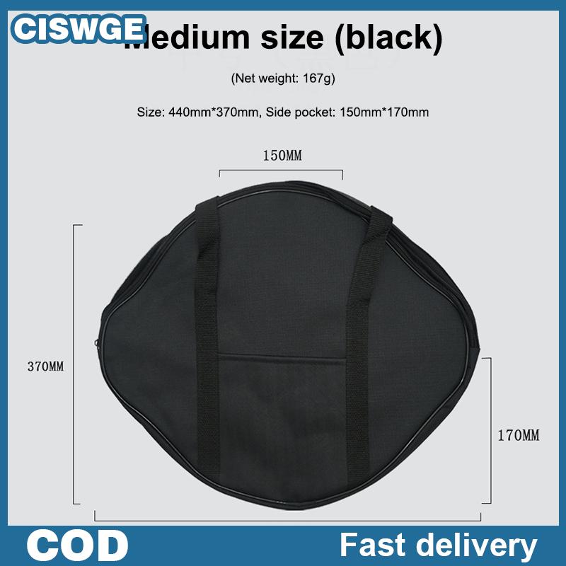 CISWGE กระเป๋าใส่กระทะย่าง600D อ๊อกซฟอร์ดกันน้ำกระเป๋าใส่กระทะย่างอุปกรณ์บาร์บีคิวกลางแจ้งสำหรับห้องครัว ราคา 63 บาท*ส่งฟรี