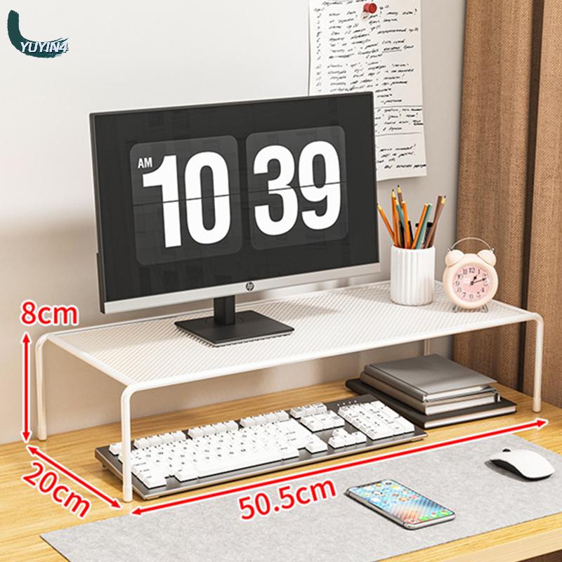YUYIN4 Dual boong máy tính màn hình tăng chủ PC màn hình đứng khung máy tính để bàn bàn phím chuột máy tính xách tay lưu trữ tổ chức Riser kệ