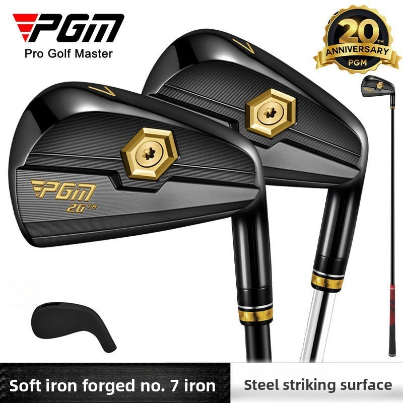 Pgm Tig088-20Th 20Th Anniversary Forged Men's 7 Iron Single Club with Low Center of Gravity Forged Soft Center for Pure Feel ราคา 8,869 บาท*ส่งฟรี
