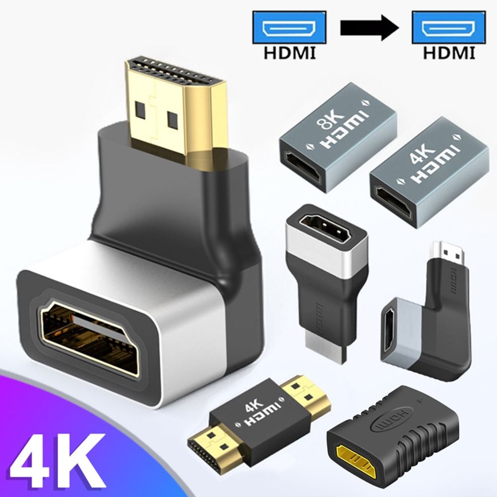 Bộ chuyển đổi bộ chuyển đổi đầu đực sang đầu cái thông dụng mở rộng cáp HD Mini okdeals Bộ mở rộng tương thích HDMI 4K 60Hz