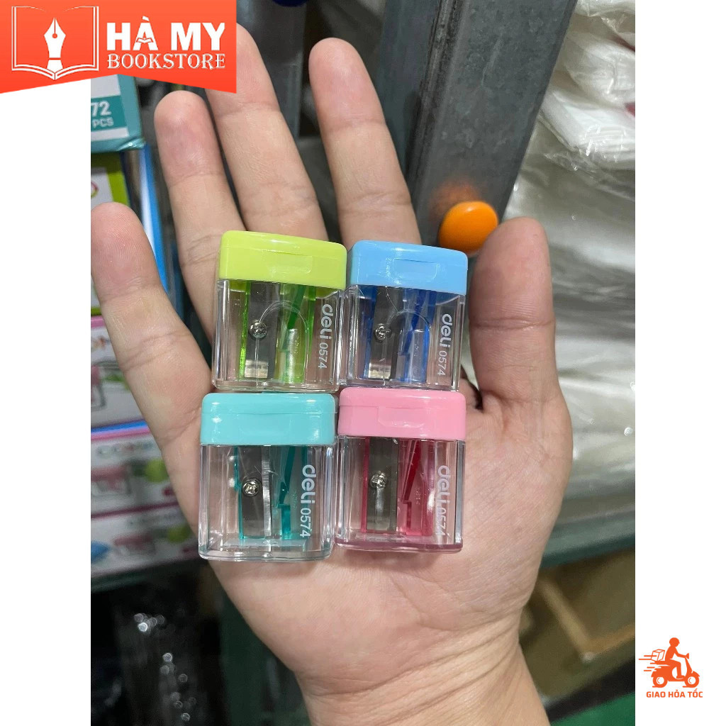 Gọt bút chì mini 1 lỗ Deli E0574