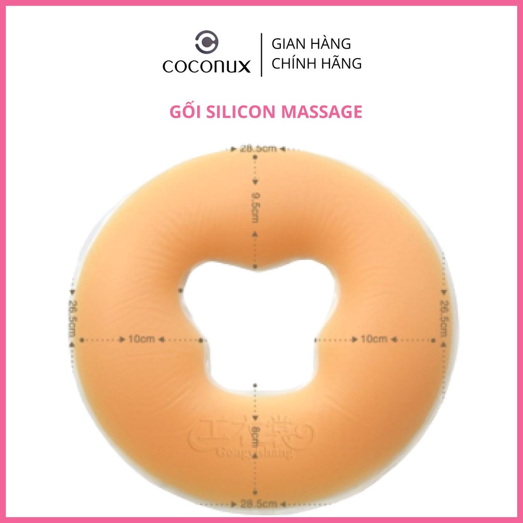 Gối Úp Mặt Silicon Massage