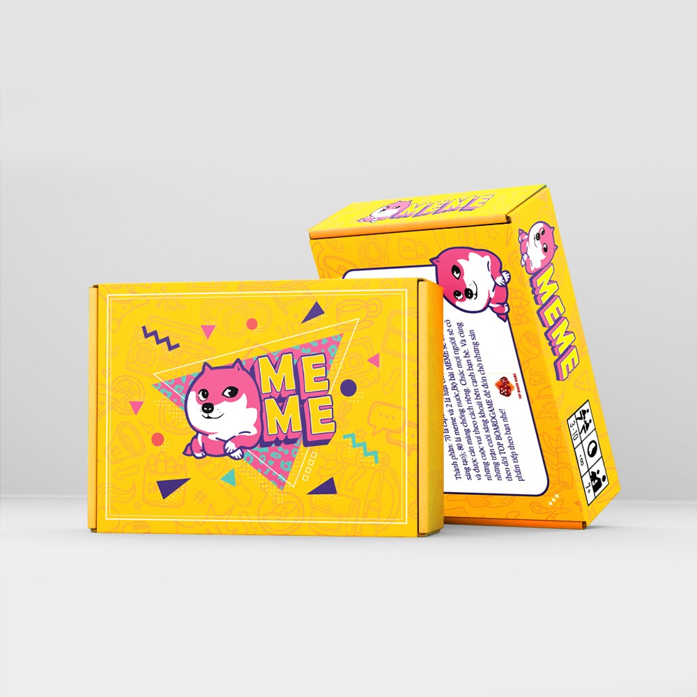 Bộ bài Meme - Meme 2 Chơi vui quên lối về Đồ Chơi Thẻ Bài Boardgame meme hài hước chơi nhóm cùng bạn