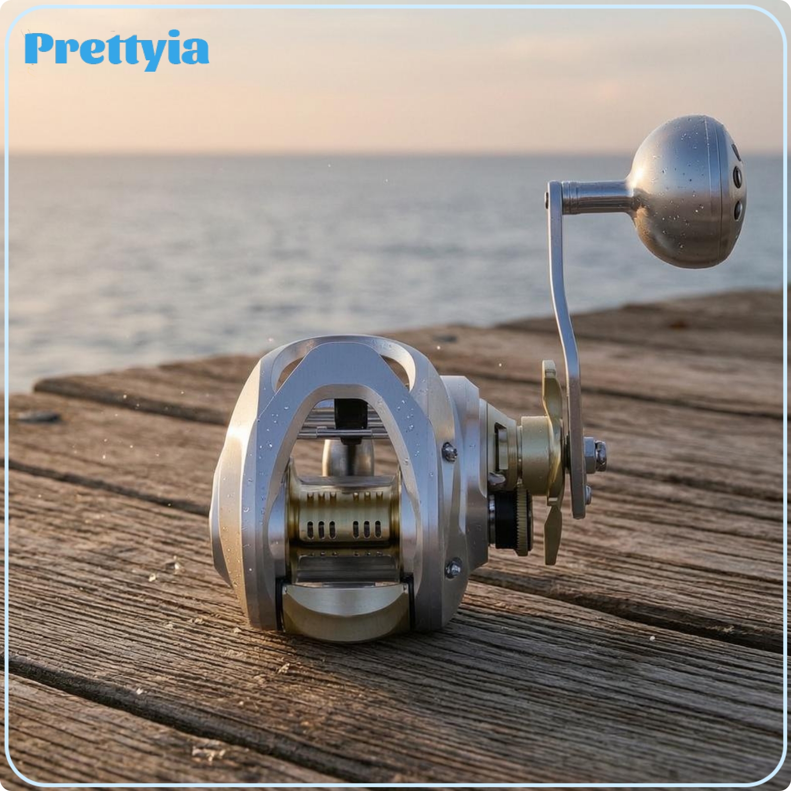 Prettyia CNC Aluminum Spool Compact Baitcaster 301 G Metal Baitcasting Reel Effortless Casting Angling Gear ราคา 12,541 บาท*ส่งฟรี