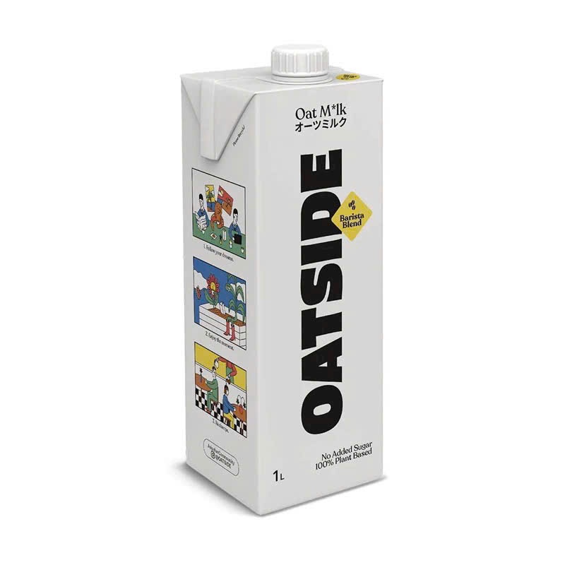 Sữa yến mạch Oatside Barista Blend 1L