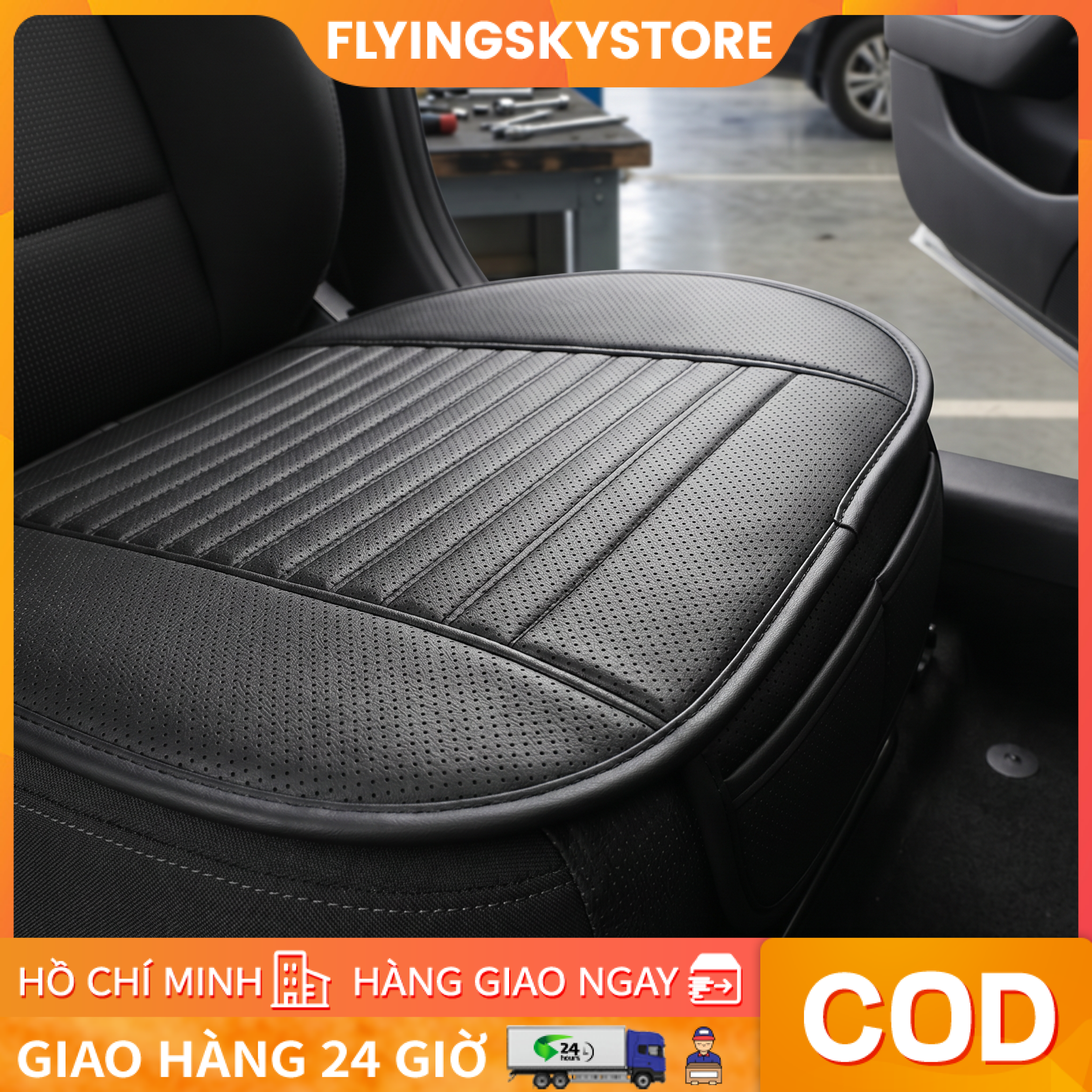 Đệm ghế ô tô không tựa lưng đa năng dùng được cả bốn mùa, phụ kiện ô tô, đệm ghế ô tô Giá 131,180 Đồng*Miễn phí vận chuyển