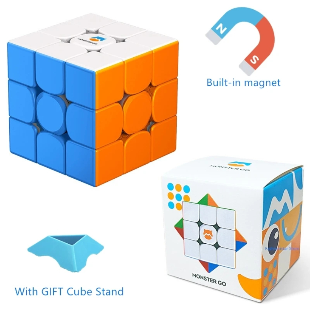 Rubik's cuberspeed Moyu chuyên nghiệp Magic Cube Khối lập phương tốc độ Macaron 3x3 trò chơi ghép hình tốc độ Đồ chơi giải tỏa căng thẳng trẻ em