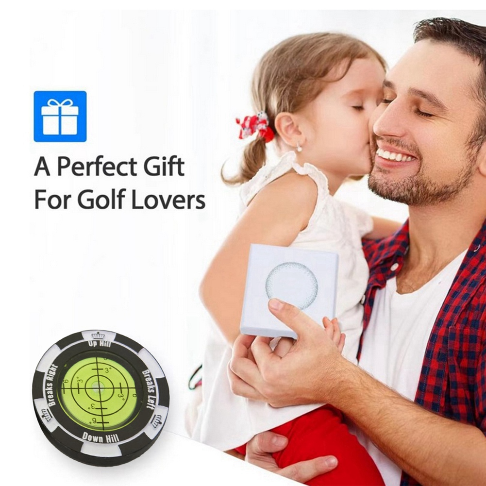 Golf Green Reader Training Aid Golf Ball Marker Golf Accessories Gift Golf Putting Reader 1 Piece