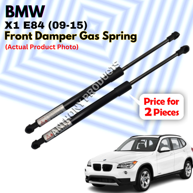thumbnail interactive-video image 1 of Pair Rugged TUFF Hood Lift Supports For BMW 5-Series – Gas Struts 330N 1 of 2