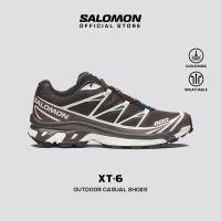 SALOMON XT-6 Black Coffee Roast Unisex Sportstyle Sneakers รองเท้าสนีกเกอร์ L47866100 Official Store