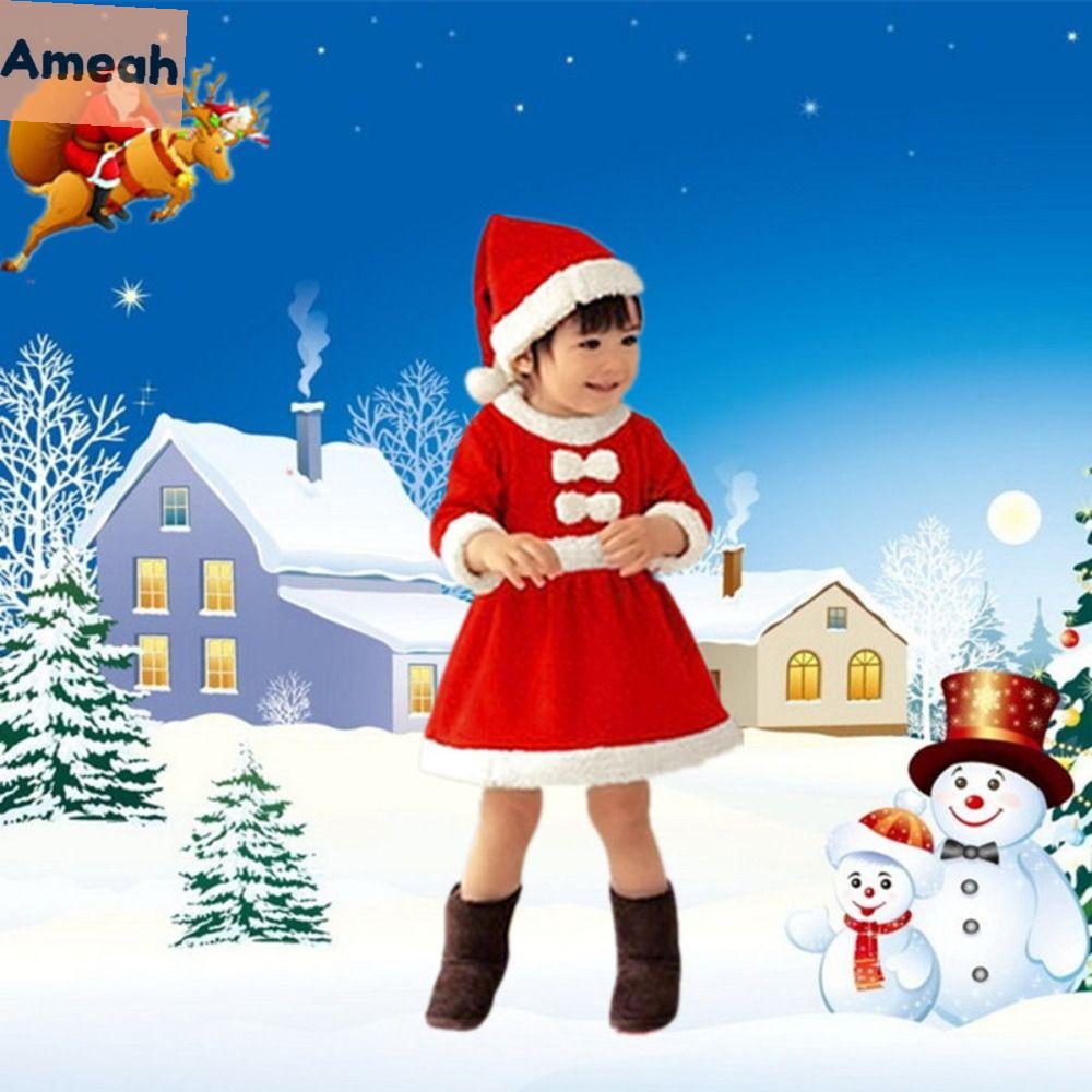 AMEAH Creative Personality Party Cloth Accessories Red Xmas Clothes For