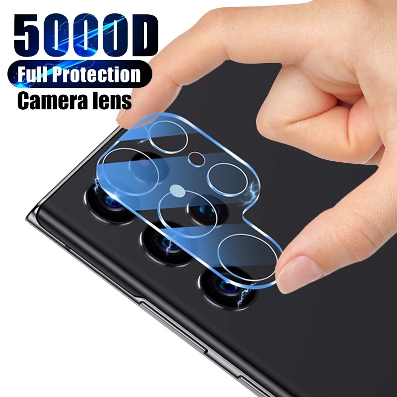 Cho Samsung Galaxy S23 S22 Ultra Plus 23Plus S23 + s23ultra s22ultra 22Plus S22 + 5g rõ ràng 3D cong bảo vệ màn hình camera lưng kính cường lực Tấm dán bảo vệ ống kính