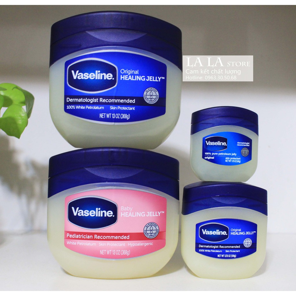 (HỦ ĐẠI) Sáp Dưỡng Ẩm Vaseline Original 100% Pure Petroleum Jelly 368g Của Mỹ , Sáp Dưỡng Môi, Giảm Nứt Nẻ Cho Da