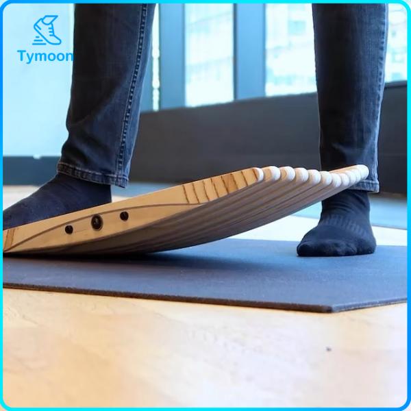 Perfeclan Desk Balance Board Foot Strengthener Wood Wobble Board for Workout Home Gym ราคา 2,705 บาท*ส่งฟรี