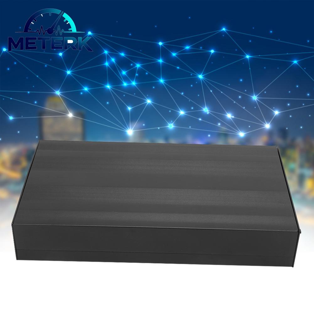 Meterk Bảng mạch chất lượng PCB Dụng cụ Hộp làm mát bằng nhôm Hộp đựng dự án điện tử Giá 705,000 Đồng*Miễn phí vận chuyển