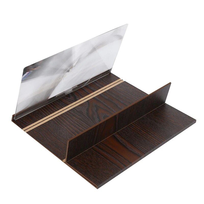 NEW Hot item No-profit 3D HD Sn Amplifier 12 Inch Wood Grain Phone Sn Stand Holder Amplifier for Mobile Phone nifying