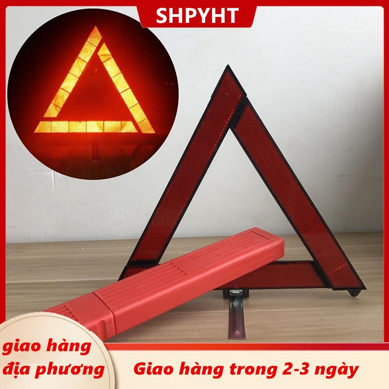 [COD] SHPYHT Giao hàng địa phương Xe Tripod gấp dừng dấu hiệu phản xạ xe khẩn cấp sự cố cảnh báo tam giác màu đỏ phản xạ an toàn nguy hiểm