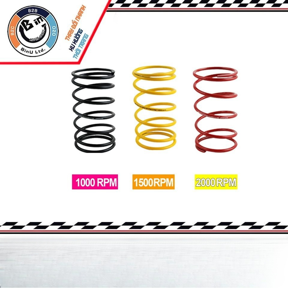LÒ XO TRỤ WF xe tay ga PCX / Vario / shvn 1500 - 1800 RPM LZD-01