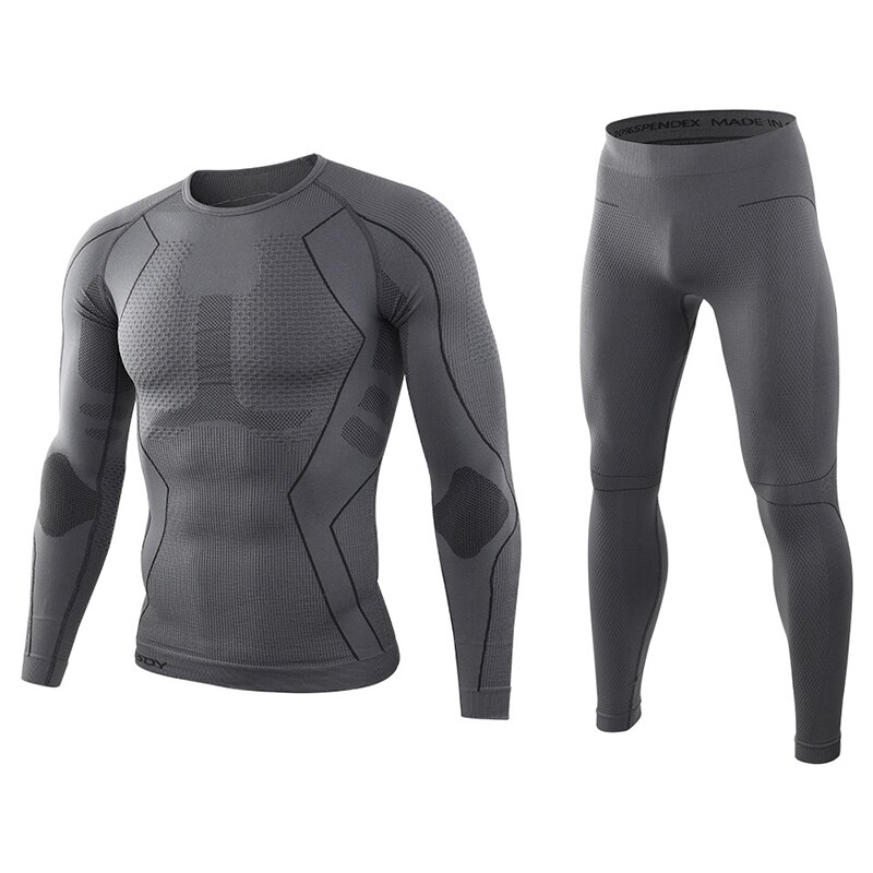 Ski Thermal Underwear For Men Male Thermo Clothes Compression Set