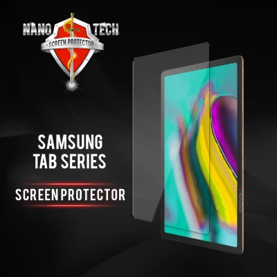 Nanotech Samsung Tab S7 Plus S6 lite/S5e/A 10.1 8.0 Tempered Glass Screen Protector S4 10.5/A 10.5/S3/S2/9.7/S 8.4/7.0