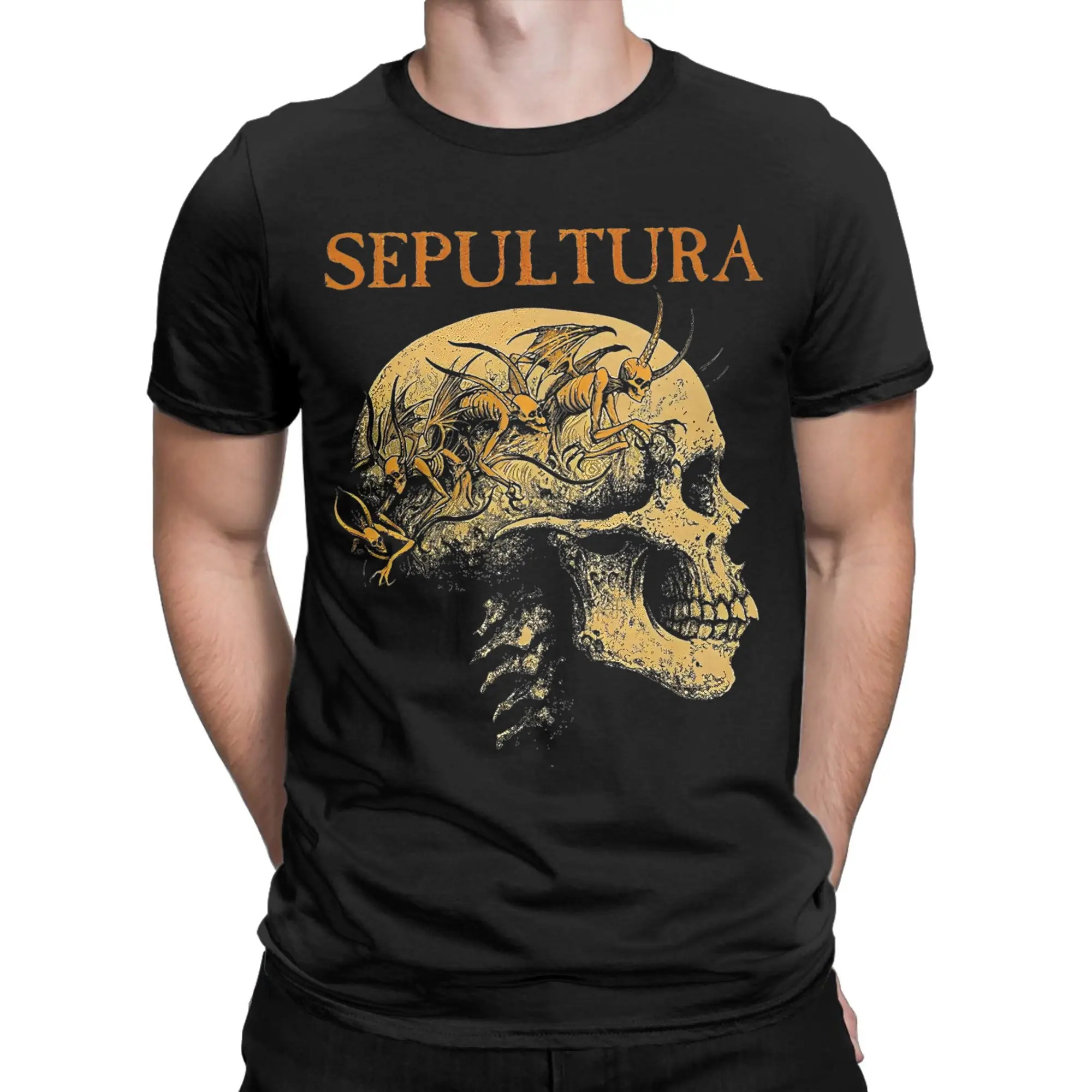Sepultura Chaos 1993 T-Shirt - Heavy Duty Waterwashed Long Sleeve