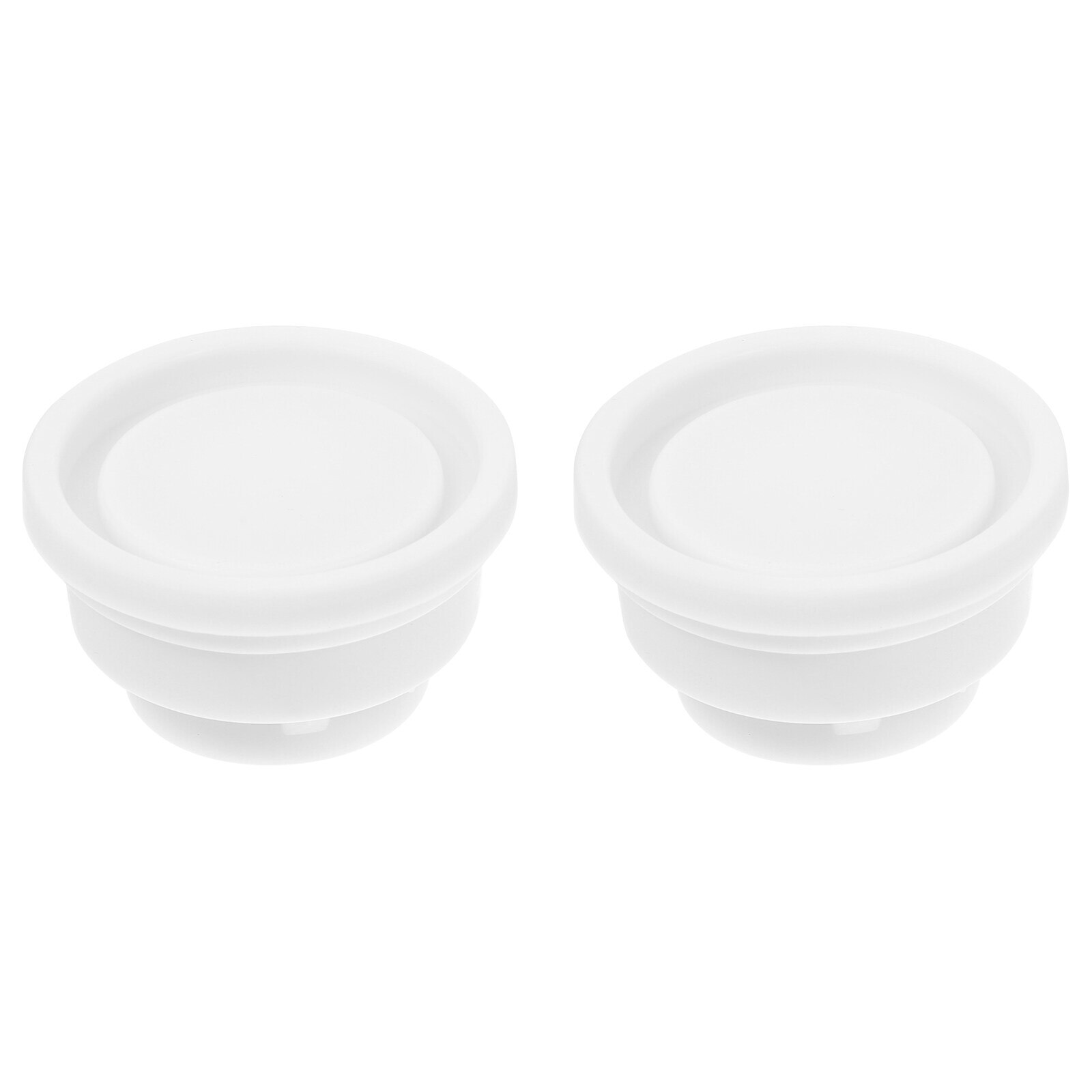2 pcs hồ bơi Vật chặn cao su cắm thang Mũ Mat trắng phụ kiện phích cắm