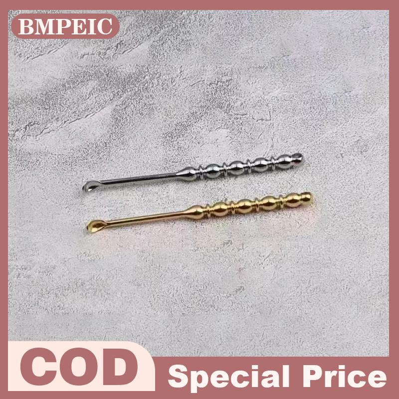 BMPEIC Mini Thép Không Gỉ Đầu Tròn Tai Thìa Retro Tai Di Động Công Cụ Làm Sạch Tai Pick Ráy Tai Loại Bỏ Curette Cleaner