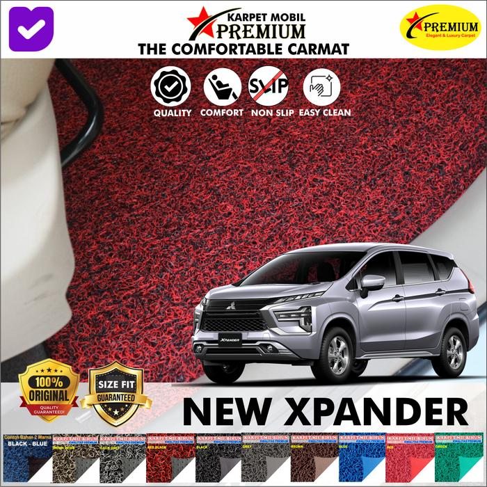 KARPET MOBIL MIE PREMIUM XPANDER NON BAGASI 1 WARNA-Sukses Gemilang21 Harga 1,205,715 rupiah*Gratis Ongkir