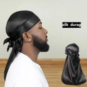 Pirate Hat Silky Durag For Men Silky Durag For Women Headwrap Durags Headscarf Soft Cap For Hair Accessories