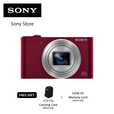 Sony Singapore Cyber-shot DSC-WX500/ WX500 Compact Camera with 30x Optical Zoom