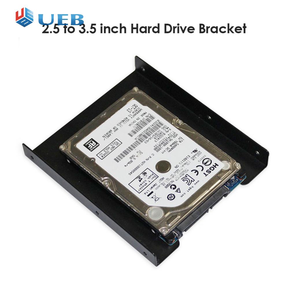 2.5 inch to 3.5 inch SSD HDD Mount Adapter Metal Hard Drive Holder Bracket ราคา 34 บาท*ส่งฟรี