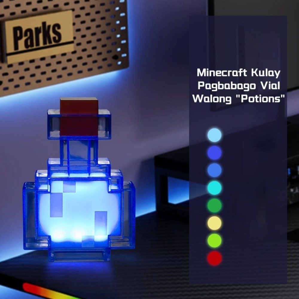 Torch Light Minecraft Game Light Flashlight Lamp Bedroom Decoration Nightlight