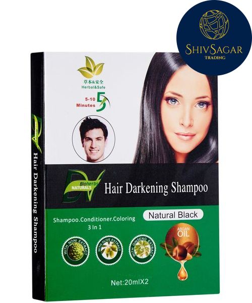 Natural Black Hair Shampoo - Polygonum Multiflorum Essence For