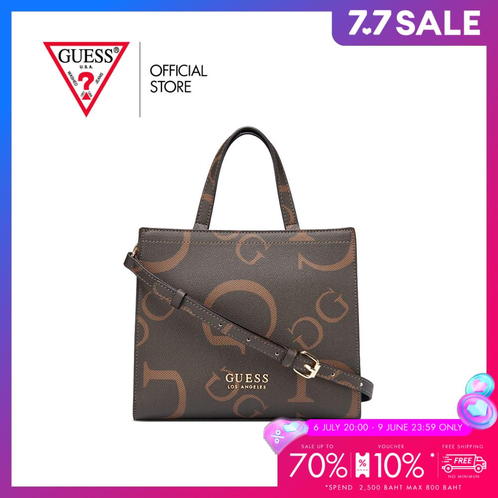 GUESS กระเป๋า รุ่น CG884181 LINDEY MINI TOTE สีน้ำตาล ราคา 1,647 บาท*ส่งฟรี