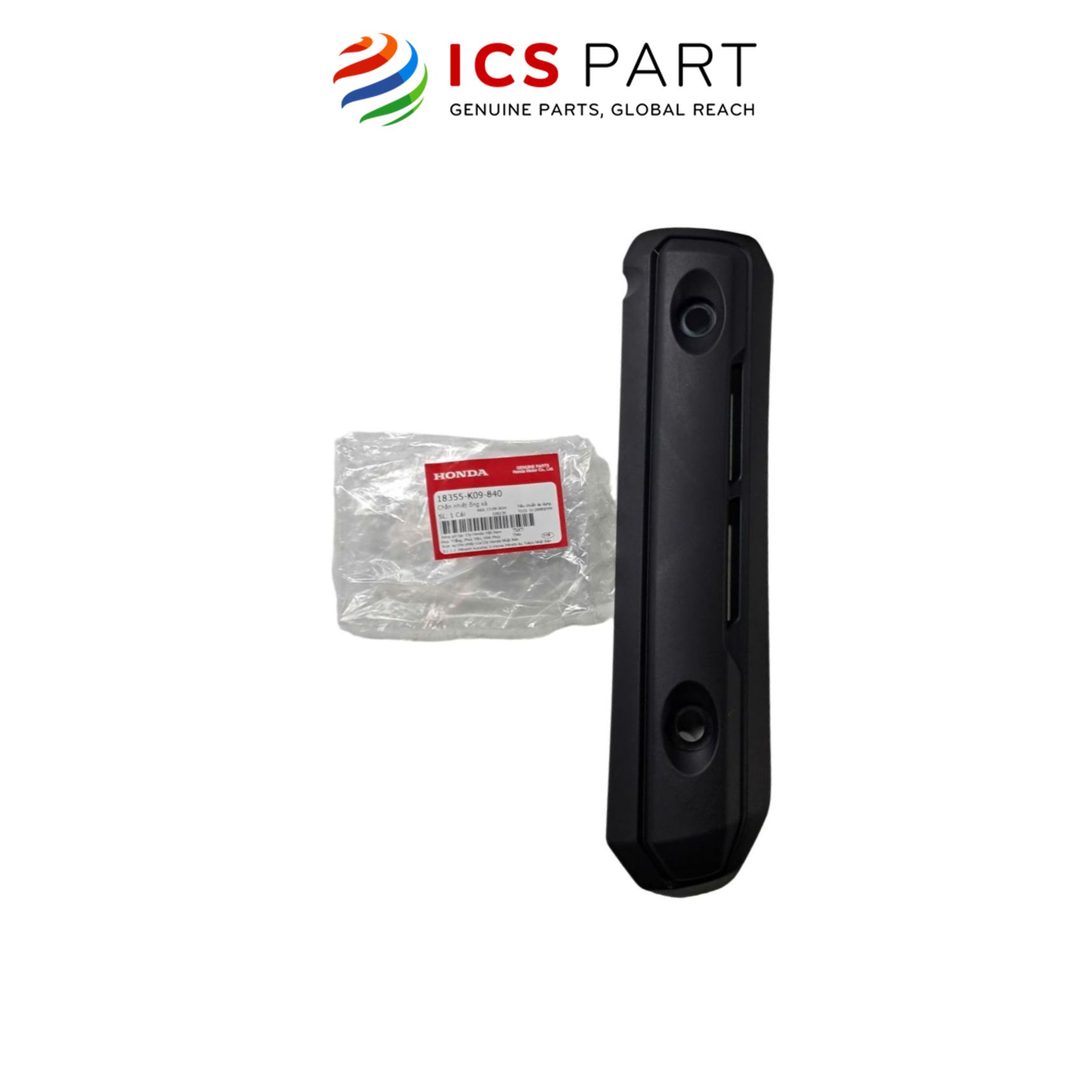 Ốp Pô (Chắn Nhiệt Ống Xả) HONDA Dream 110 (18355-K09-840)