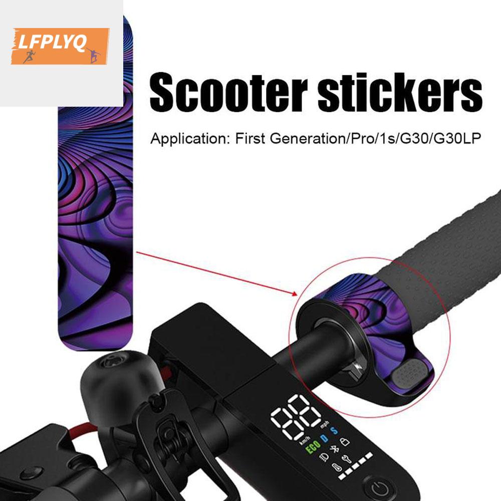 LFPLYQ Đối với xe tay ga Xiaomi M365 Xe điện Phụ kiện xe tay ga Bộ phận xe tay ga Hình dán xe tay ga Nhãn dán bảo vệ Hình dán ngón tay tay ga xe tay ga