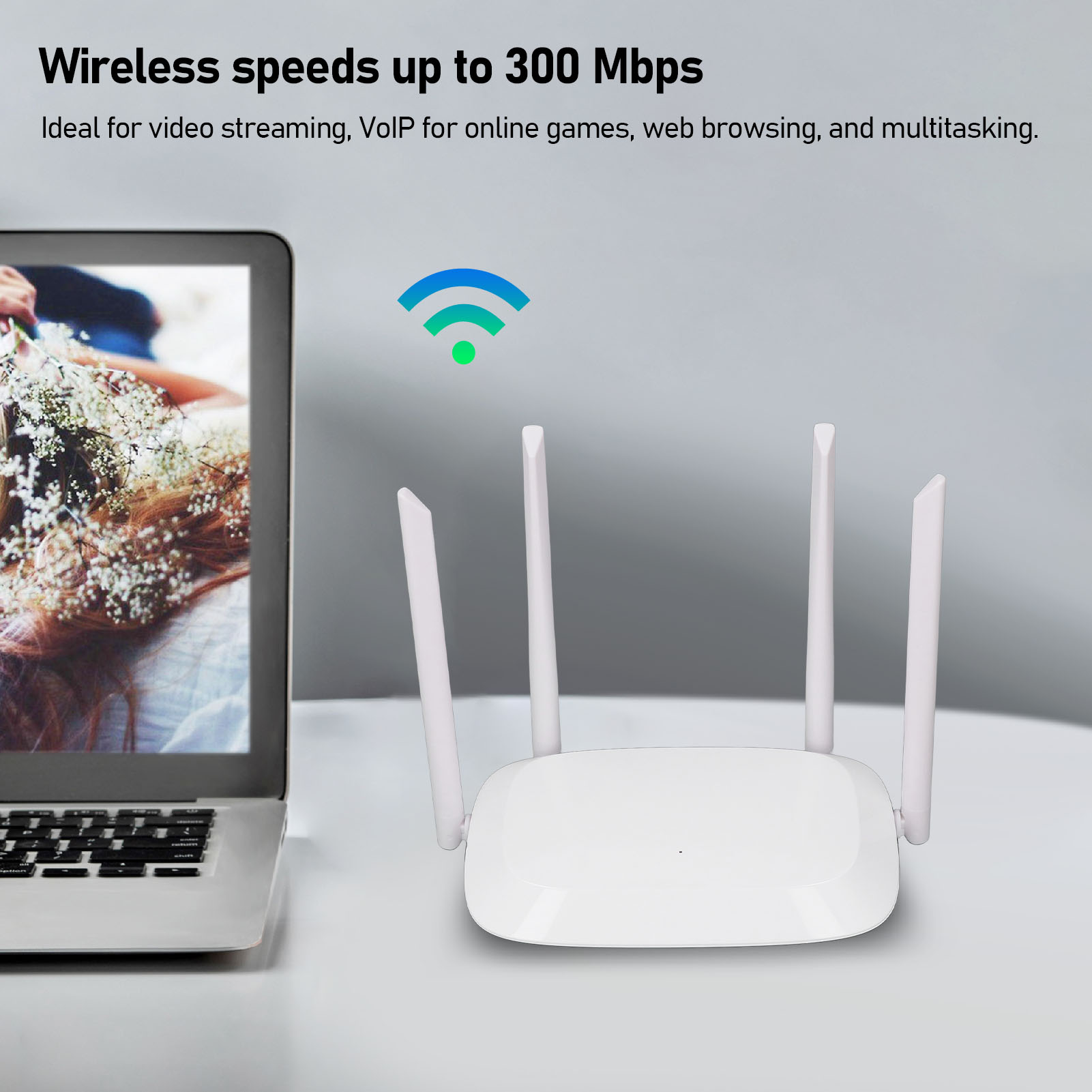 Bộ định tuyến Wi-Fi tính linh hoạt cao Bộ định tuyến wifi không dây để chơi game đa nhiệm duyệt web