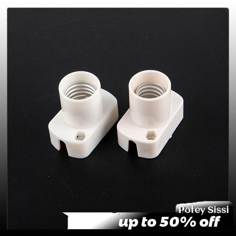Potey Mini vít đèn cơ sở E12 E14 E17 Đèn chủ ánh sáng bóng đèn ổ cắm chủ Adapter