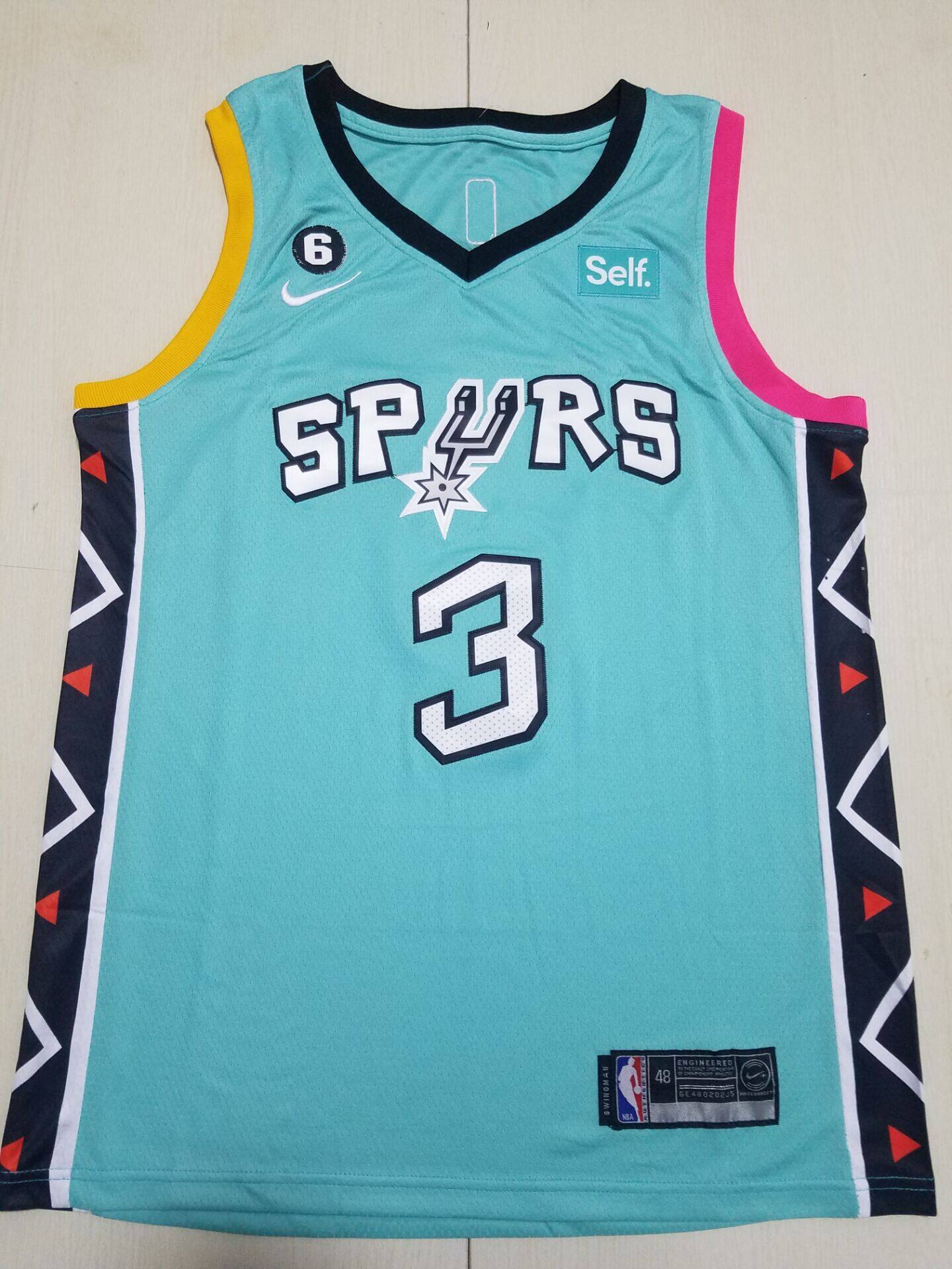 San Antonio Spurs city edition Authentic NBA jersey, Men's Fashion,  Activewear on Carousell