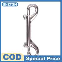 SHZTGM Thép Không Gỉ Kép End Bolt Snap Hook Cao Cấp Nhiệm Vụ Nặng Nề Clip Cho Chó Dây Xích Lặn Keychain Ngựa Tack Cuộc Phiêu Lưu Ngoài Trời