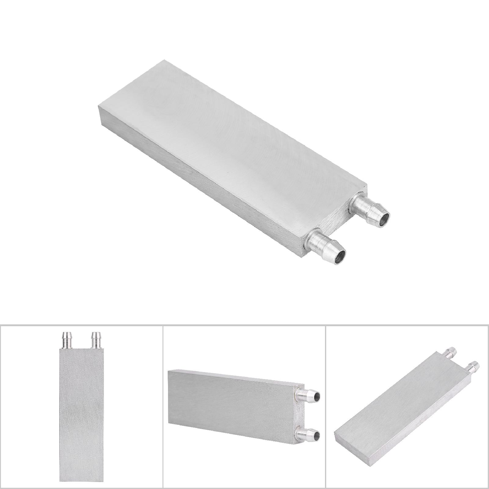 Garosa ciciglow Nhôm CPU CPU Tủ lạnh Tủ lạnh cho Máy làm lạnh nước Hợp kim nhôm Hợp kim Fluvial hình chữ U cho PC cho PC di động (40 x 40 x 12 mm) Giá 82,000 Đồng*Miễn phí vận chuyển