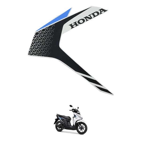 Sticker Body Depan Bawah Kanan Type 2 Honda BeAT K1AL 86643K1AC30ZC Harga  51,600 Ringgit*Penghantaran Percuma