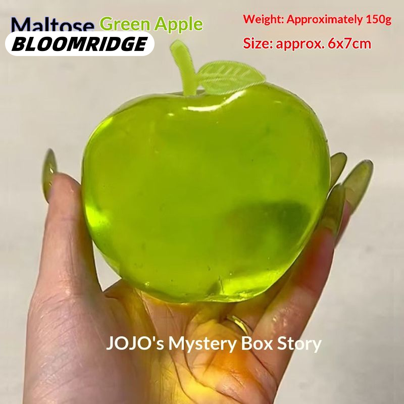 BLOOMRIDGE Stress Relief Apple Squishy Toy with Slow Rebound, Soft TPR Material for Fun and Relaxation ราคา 58 บาท*ส่งฟรี