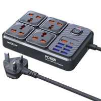 Moxom MX-ST15 PD20W QC18W Smart IC Technology 12-IN-1 Power Strip Extension Socket