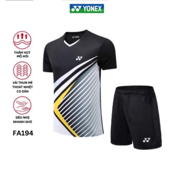 Áo cầu lông quần cầu lông Yonex mã FA194 chuyên nghiệp mới nhất sử dụng tập luyện và thi đấu cầu lông FAVAHI SPORT 22