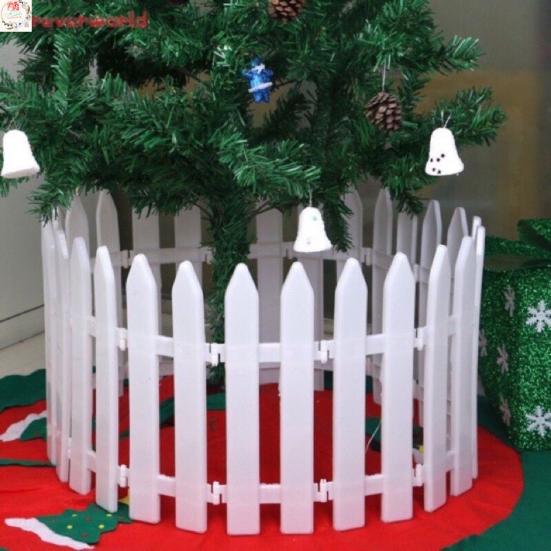 SÉT Hàng Rào 6 tấm Lắp ɡhép Trang Trí Cây Thông Noel ,Hàng Rào trang trí sân vườn_LM
